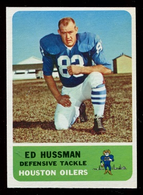 Ed Husmann - 1962 Fleer #55 - nm+ oc
