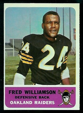 Fred Williamson - 1962 Fleer #74 - vg