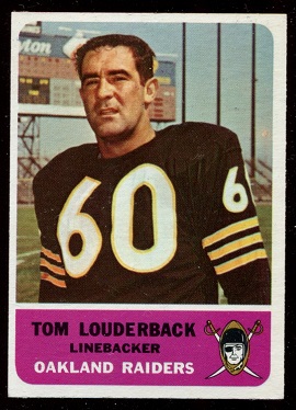1962 Fleer #75 - Tom Louderback - nm