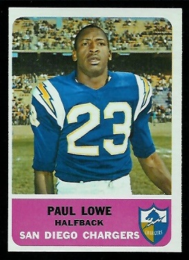 Paul Lowe - 1962 Fleer #80 - nm+ oc