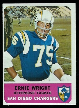 Ernie Wright - 1962 Fleer #83 - nm-mt oc