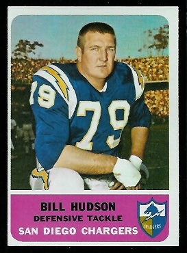 Bill Hudson - 1962 Fleer #85 - nm-mt oc