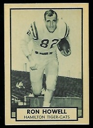 1962 Topps CFL #68 - Ron Howell - nm-mt