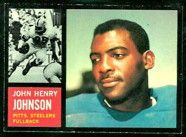 John Henry Johnson - 1962 Topps #129 - nm