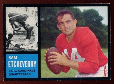 Sam Etcheverry - 1962 Topps #139 - nm