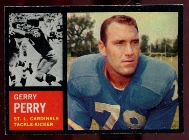 1962 Topps #145 - Gerry Perry - exmt