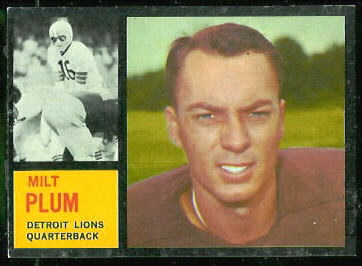 Milt Plum - 1962 Topps #50 - nm