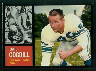 1962 Topps #53 - Gail Cogdill - exmt