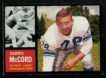 1962 Topps #57 - Darris McCord - exmt