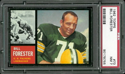Bill Forester - 1962 Topps #73 - PSA 7