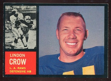 Lindon Crow - 1962 Topps #87 - nm