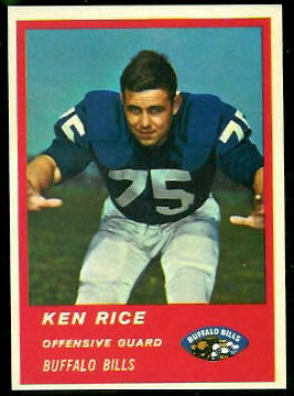 Ken Rice - 1963 Fleer #29 - nm-mt oc