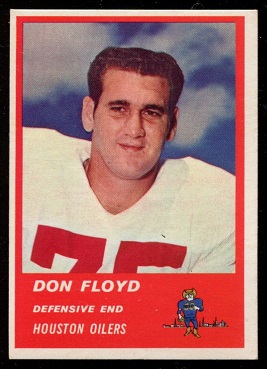 1963 Fleer #43 - Don Floyd - exmt