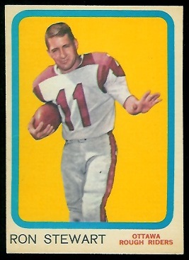 Ron Stewart - 1963 Topps CFL #51 - nm