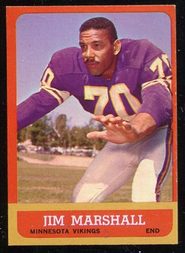 1963 Topps #107 - Jim Marshall - exmt