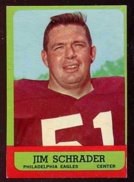 1963 Topps #115 - Jim Schrader - ex