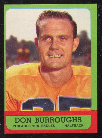 1963 Topps #117 - Don Burroughs - nm+ oc