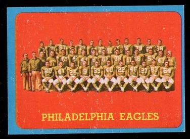 Eagles Team - 1963 Topps #121 - nm oc
