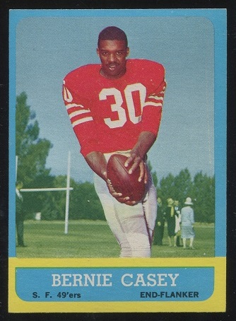 1963 Topps #137 - Bernie Casey - nm+