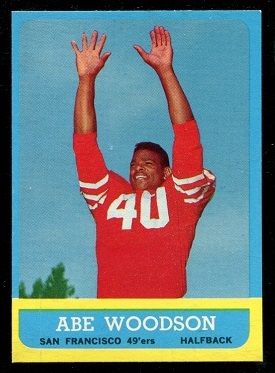 1963 Topps #141 - Abe Woodson - nm