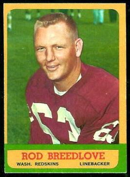 Rod Breedlove - 1963 Topps #166 - exmt