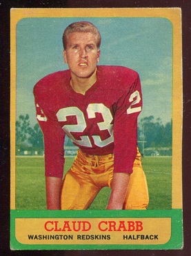 Claude Crabb - 1963 Topps #168 - nm oc