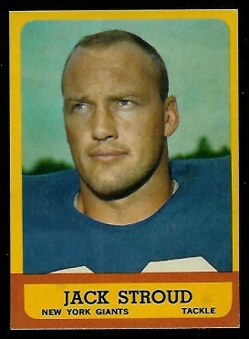 Jack Stroud - 1963 Topps #53 - nm+