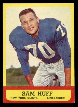 Sam Huff - 1963 Topps #59 - nm