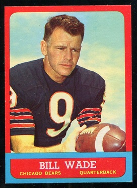 Bill Wade - 1963 Topps #61 - ex