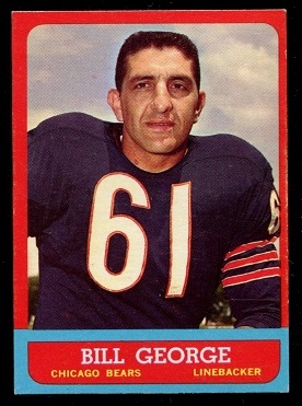 Bill George - 1963 Topps #70 - exmt
