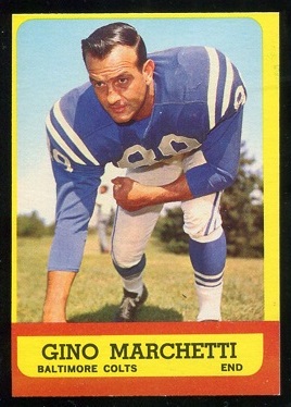 1963 Topps #8 - Gino Marchetti - nm oc
