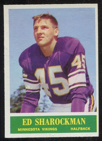 1964 Philadelphia #108 - Ed Sharockman - exmt