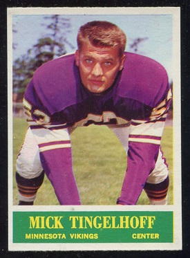 Mick Tingelhoff - 1964 Philadelphia #110 - exmt