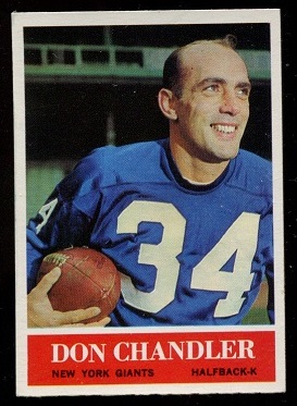 Don Chandler - 1964 Philadelphia #115 - nm