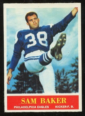 1964 Philadelphia #127 - Sam Baker - nm+