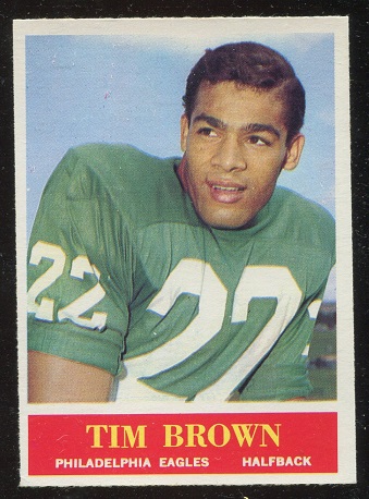 1964 Philadelphia #129 - Timmy Brown - nm