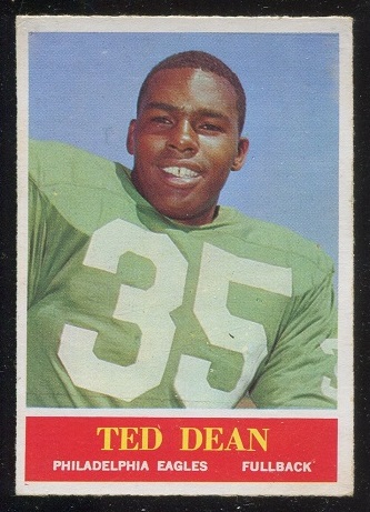 1964 Philadelphia #132 - Ted Dean - ex