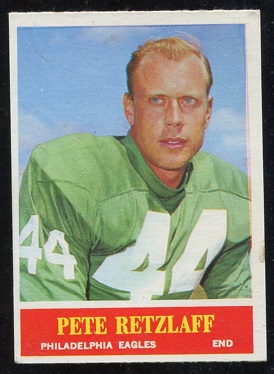 Pete Retzlaff - 1964 Philadelphia #136 - nm