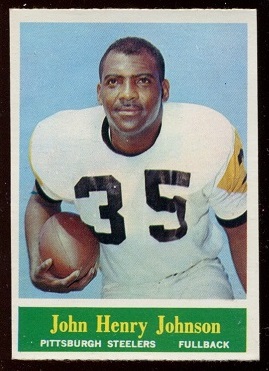 John Henry Johnson - 1964 Philadelphia #144 - nm-mt oc