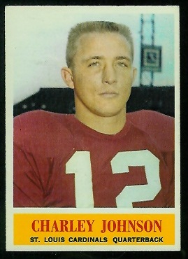 1964 Philadelphia #174 - Charley Johnson - nm