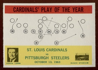 1964 Philadelphia #182 - Cardinals Play of the Year - nm