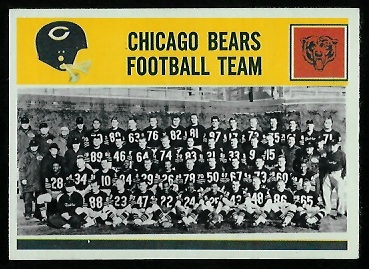 Bears Team - 1964 Philadelphia #27 - exmt