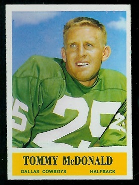 Tommy McDonald - 1964 Philadelphia #50 - exmt