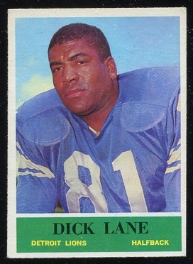 Dick Lane - 1964 Philadelphia #61 - exmt