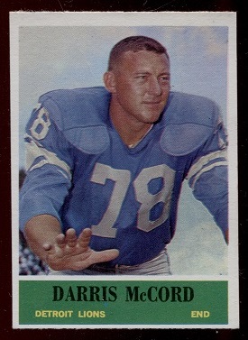 Darris McCord - 1964 Philadelphia #64 - nm