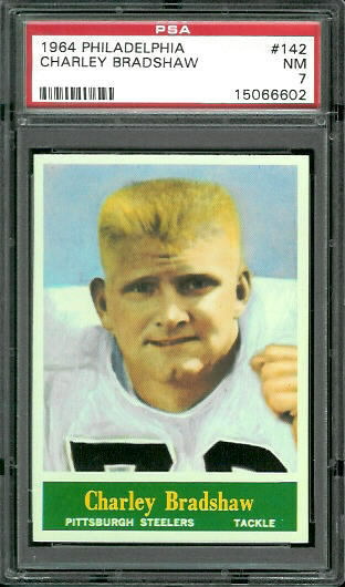 Charlie Bradshaw - 1964 Philadelphia #142 - PSA 7