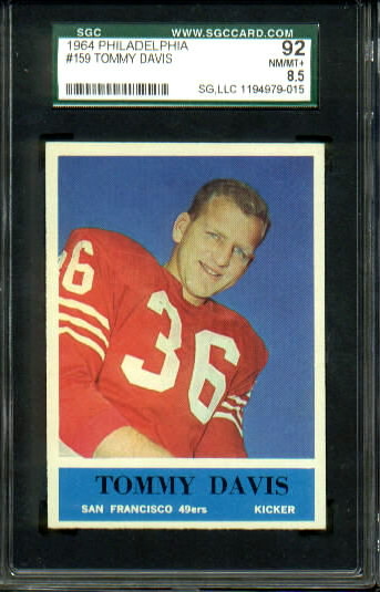 Tommy Davis - 1964 Philadelphia #159 - SGC 92