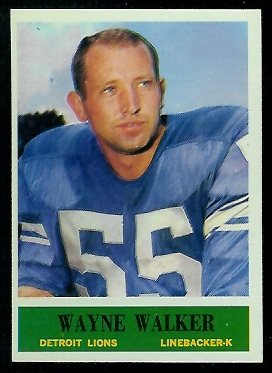 Wayne Walker - 1964 Philadelphia #68 - nm