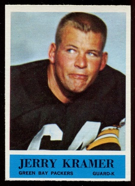Jerry Kramer - 1964 Philadelphia #76 - exmt