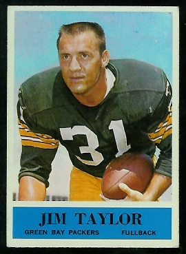 Jim Taylor - 1964 Philadelphia #80 - ex